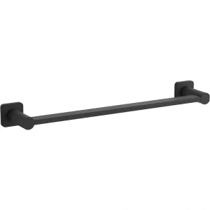 KOHLER Parallel 18 in. Wall Mounted Towel Bar in Matte Black