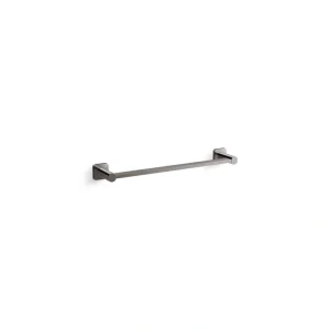 KOHLER Parallel 18 in. Wall Mounted Towel Bar in Vibrant Titanium