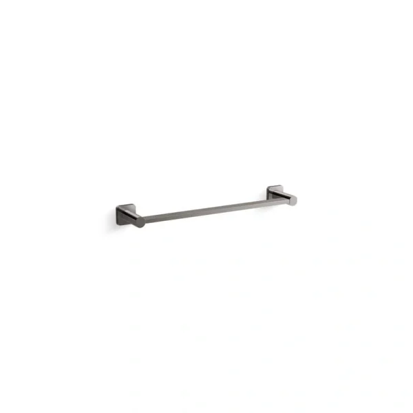 KOHLER Parallel 18 in. Wall Mounted Towel Bar in Vibrant Titanium