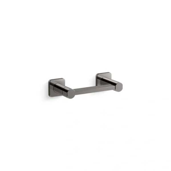 KOHLER Parallel Pivoting Wall Mounted Toilet Paper Holder in Vibrant Titanium