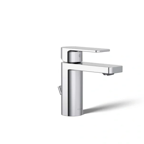 KOHLER Parallel Single Hole Single-Handle Bathroom Faucet in Polished Chrome