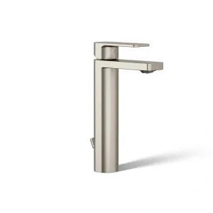 KOHLER Parallel Tall Single-Handle Single Hole Bathroom Faucet in Vibrant Brushed Nickel