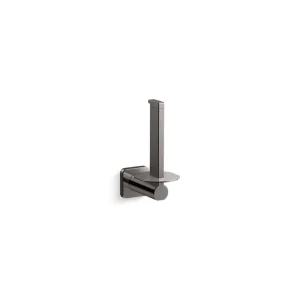 KOHLER Parallel Vertical Toilet Paper Holder in Vibrant Titanium