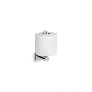 KOHLER Parallel Wall Mounted Toilet Paper Holder in Polished Chrome