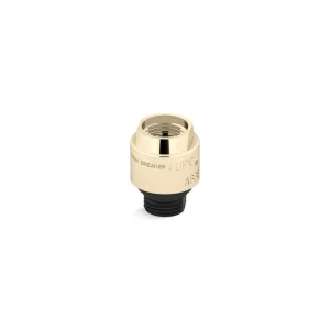 KOHLER Persona Vacuum Breaker 1/2 in. x 1/2 in. in Vibrant French Gold