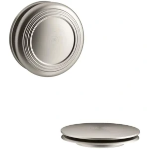 KOHLER PureFlo Bath Drain Trim, Vibrant Brushed Nickel T726941196
