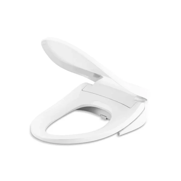 KOHLER Purewash E525 Electric Heated Bidet Seat for Elongated Toilets in White