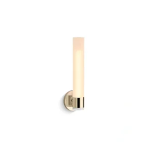 KOHLER Purist 1-Light French Gold Wall Sconce