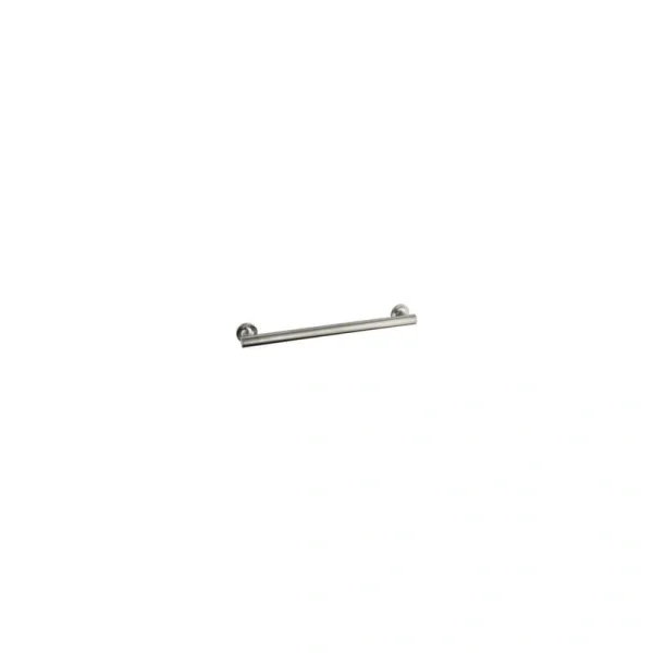 KOHLER Purist 18 in. 1-Piece Bath Accessory Set with Grab Bar in Vibrant Brushed Nickel