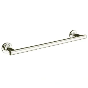 KOHLER Purist 18 in. Towel Bar in Vibrant Polished Nickel