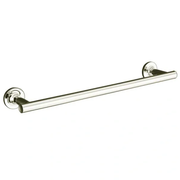 KOHLER Purist 18 in. Towel Bar in Vibrant Polished Nickel
