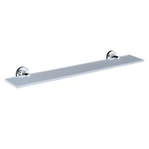KOHLER Purist 22.5 in. W Wall-Mount Glash Shelf in Polished Chrome