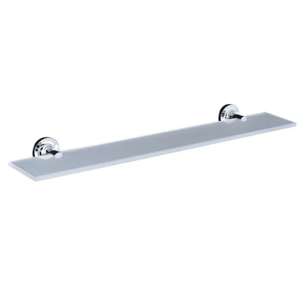 KOHLER Purist 22.5 in. W Wall-Mount Glash Shelf in Polished Chrome