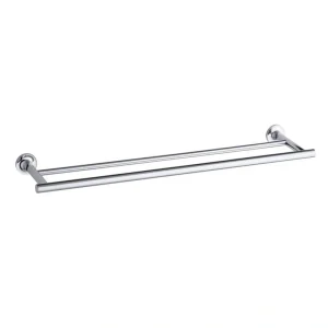 KOHLER Purist 24 in. Double Towel Bar in Polished Chrome