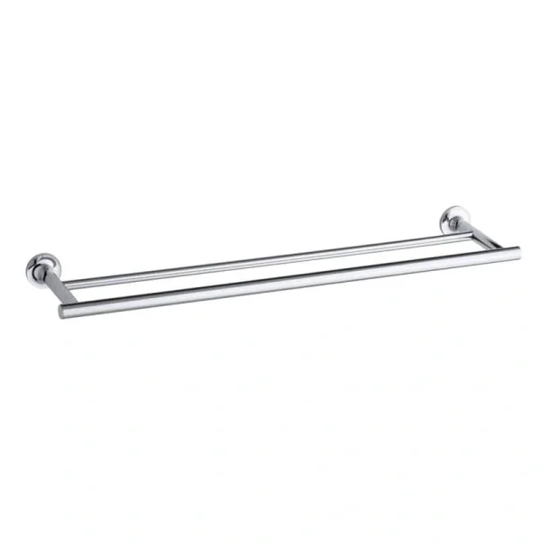 KOHLER Purist 24 in. Double Towel Bar in Polished Chrome