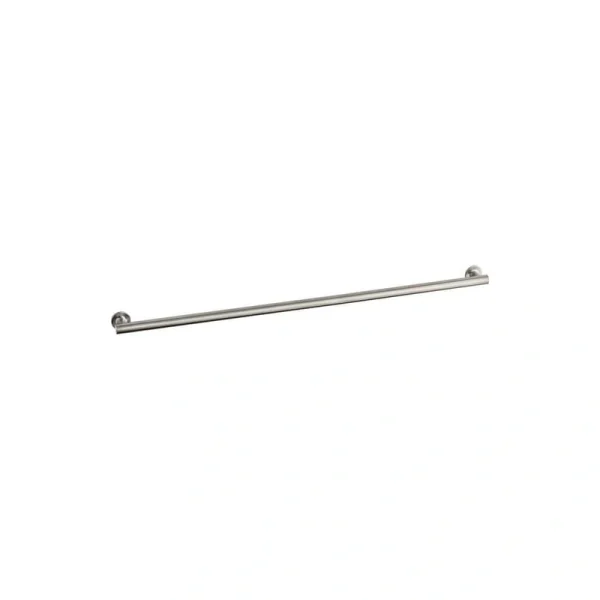 KOHLER Purist 42 in. 1-Piece Bathroom Accessory Set with Grab Bar in Vibrant Brushed Nickel