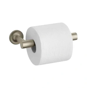 KOHLER Purist Double Post Toilet Paper Holder in Vibrant Brushed Bronze