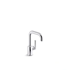 KOHLER Purist Single-Handle Beverage Faucet in Polished Chrome