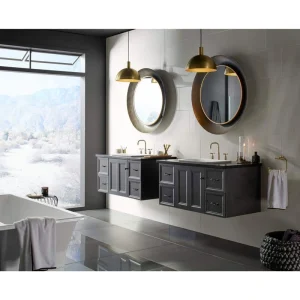 KOHLER Purist Towel Ring in Matte Black