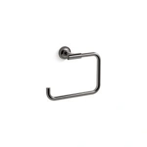 KOHLER Purist Towel Ring in Vibrant Titanium