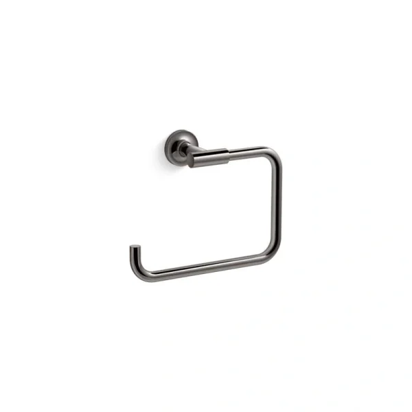 KOHLER Purist Towel Ring in Vibrant Titanium