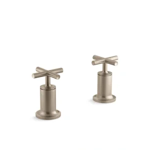 KOHLER Purist Tub Faucet Handle Trim, Vibrant Brushed Bronze