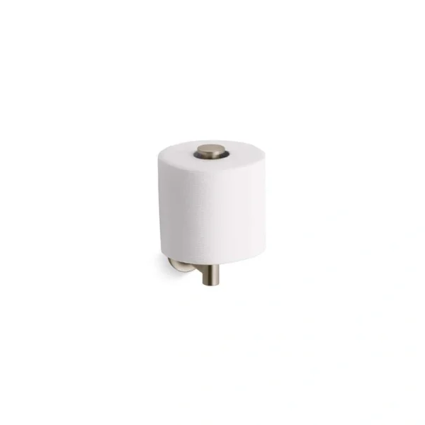 KOHLER Purist Wall Mounted Toilet Paper Holder in Vibrant Brushed Bronze