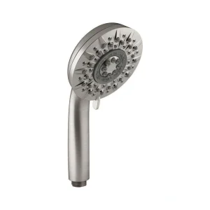 KOHLER Radiate 5-Spray 4.7 in. Single Wall Mount Handheld Rain Shower Head in Vibrant Brushed Nickel