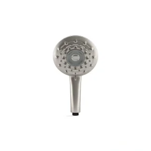 KOHLER Rally 6-Spray 5.7 in. Single Wall Mount Handheld Adjustable Shower Head in Vibrant Brushed Nickel