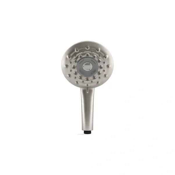 KOHLER Rally 6-Spray 5.7 in. Single Wall Mount Handheld Adjustable Shower Head in Vibrant Brushed Nickel