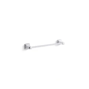 KOHLER Riff 18 in. Single Towel Bar in Polished Chrome