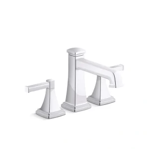 KOHLER Riff 2-Handle Tub Faucet Trim Kit with Diverter Spout in Polished Chrome