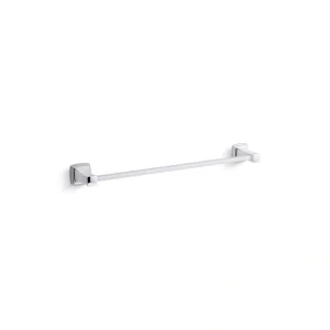 KOHLER Riff 24 in. Single Towel Bar in Polished Chrome