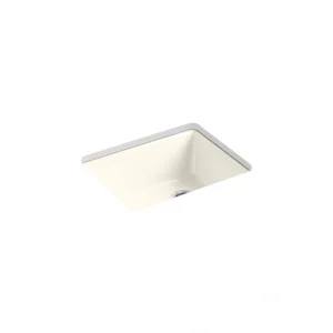 KOHLER River by 25 in. Undermount Single Bowl Biscuit Cast Iron Kitchen Sink