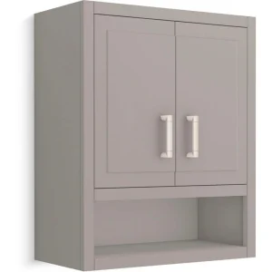 KOHLER Seer 24 in. W Wall Mount Cabinet in Mohair Grey