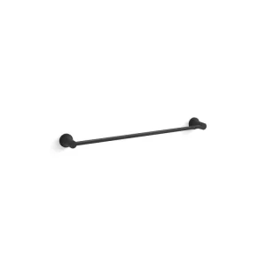 KOHLER Setra 24 in. Towel Bar in Matte Black