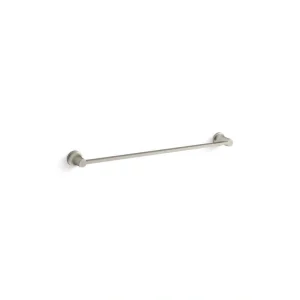 KOHLER Setra 24 in. Towel Bar in Vibrant Brushed Nickel