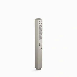KOHLER Shift Plus 2-Spray Patterns 1.13 in. Wall Mount Handheld Shower Head 1.75 GPM in Vibrant Brushed Nickel