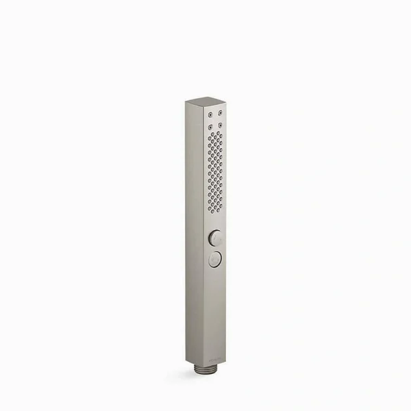 KOHLER Shift Plus 2-Spray Patterns 1.13 in. Wall Mount Handheld Shower Head 1.75 GPM in Vibrant Brushed Nickel
