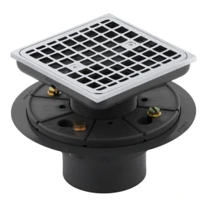 KOHLER Shower Drain in Polished Chrome