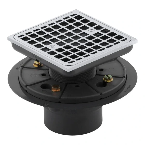 KOHLER Shower Drain in Polished Chrome