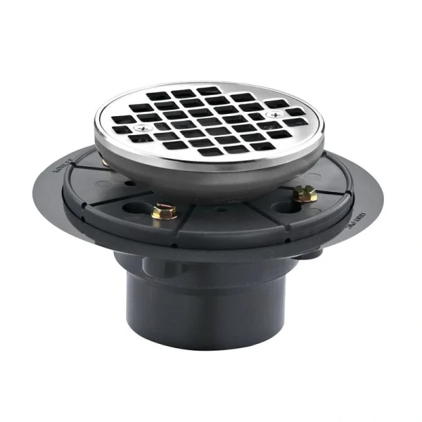 KOHLER Shower Drain, Polished Chrome