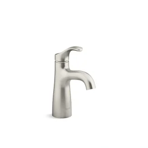 KOHLER Simplice Single-Handle Single-Hole Bathroom Faucet in Vibrant Brushed Nickel