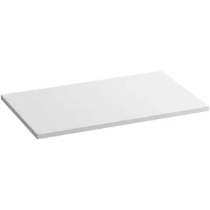 KOHLER Solid/Expressions 37 in. Solid Surface Vanity Top in White Expressions without Basin