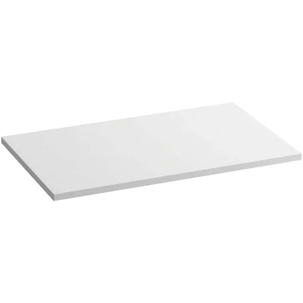 KOHLER Solid/Expressions 37 in. Solid Surface Vanity Top in White Expressions without Basin