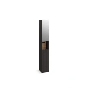 KOHLER Spacity 12 in. W x 13.68 in. D x 80 in. H Bath Vanity Cabinet without Top in Dark Steel