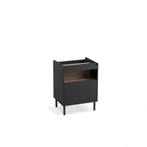 KOHLER Spacity 23 in. W x 17.4 in. D x 30.9 in. H Bathroom Vanity Cabinet without Top in Dark Steel