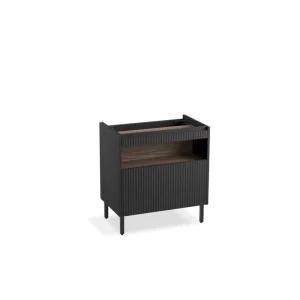 KOHLER Spacity 29 in. W x 17.4 in. D x 30.9 in. H Bathroom Vanity Cabinet without Top in Dark Steel