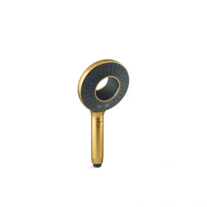 KOHLER Spaviva 2-Spray Wall Mount Handheld Shower Head 1.75 GPM in Vibrant Brushed Moderne Brass