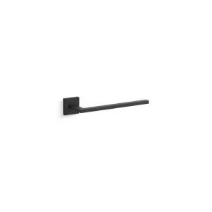 KOHLER Square 10 in. in . Wall Mounted Towel Bar in Matte Black